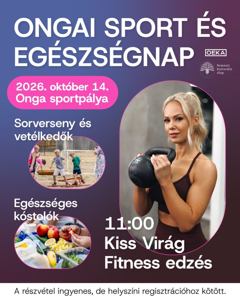 Ongai sport és egészségnap – 2026.10.14.